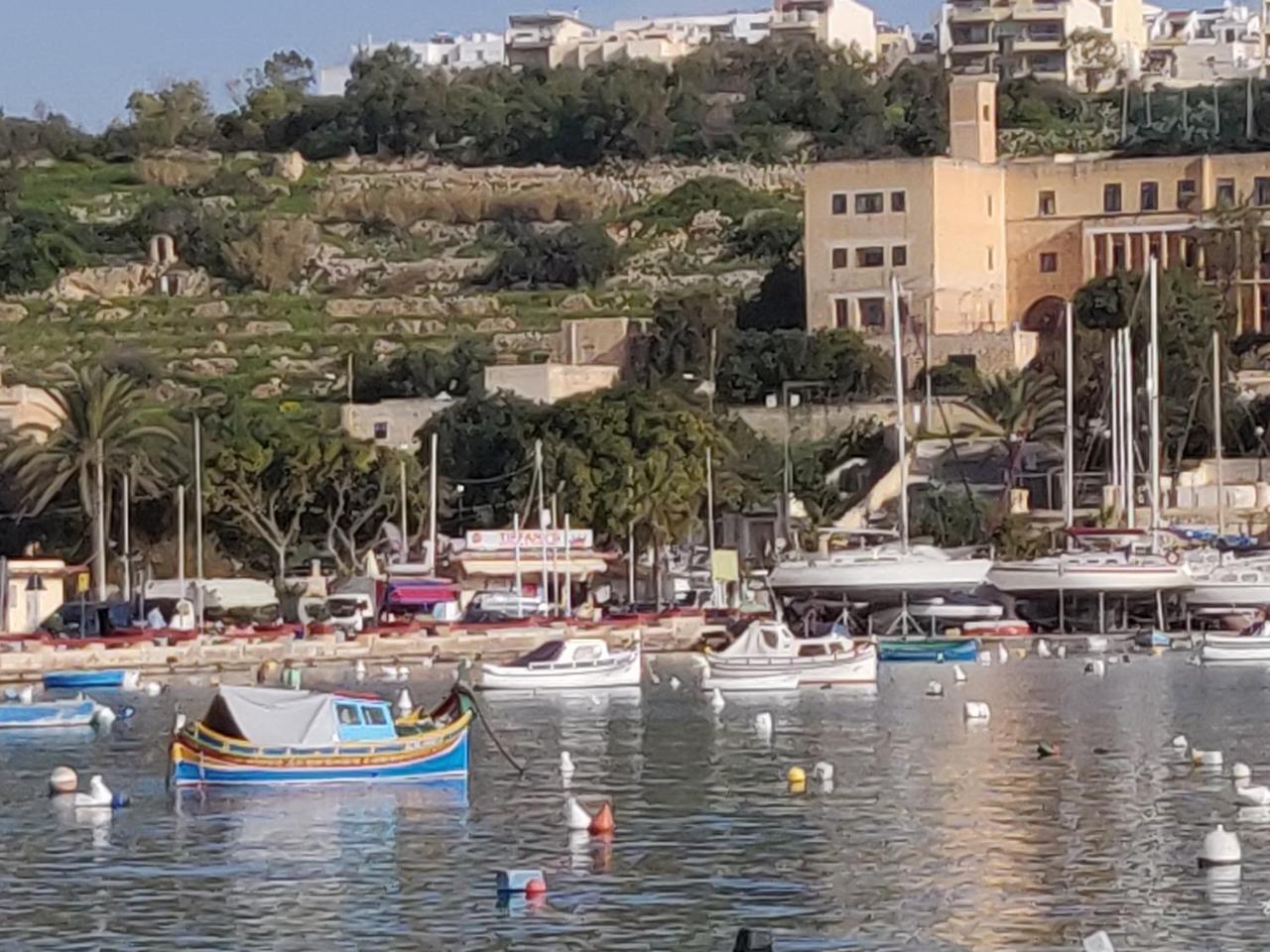 Panoramic Penthouse In Marsascala Which Enjoys Sea And Country Views Lejlighed Marsaskala Eksteriør billede