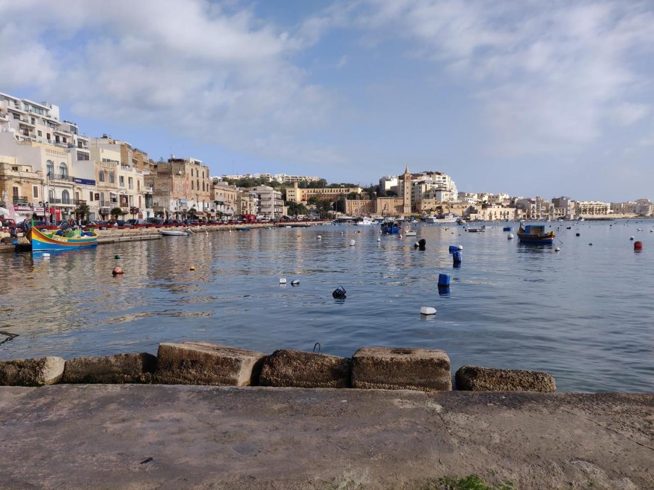 Panoramic Penthouse In Marsascala Which Enjoys Sea And Country Views Lejlighed Marsaskala Eksteriør billede